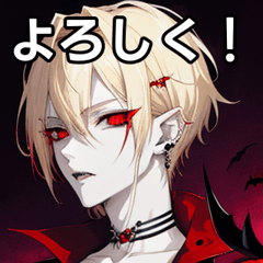 Piercings Blonde Short Hair Vampire