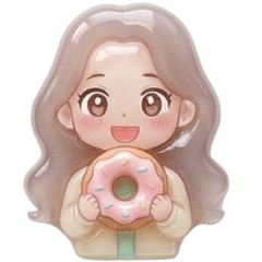 つやぷくあおいちゃん（スイーツ大好き）