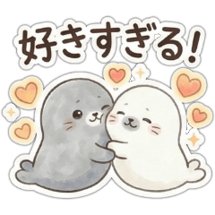 Lovely Seals: Daily Life of a Couple