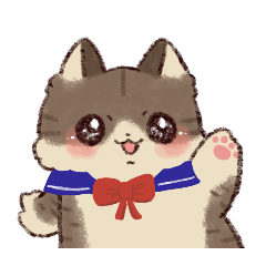 セーラー猫ミルちゃん