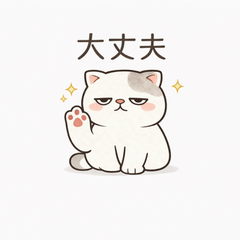 Lulu the Cat is Okay sticher