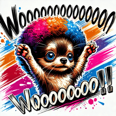 超吸睛！爆可愛爆炸頭吉娃娃