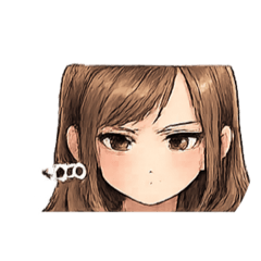 本音スタンプ女の子バージョン