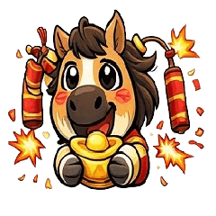 BlackFace DogDog - Year of the Horse