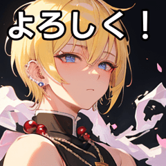 Piercings Blonde Short Hair Buddhist