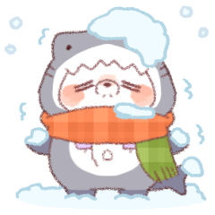 Animal Shark Costume! Winter ver.2.7