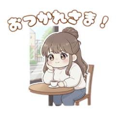 Chubby Girlfriend: Cafe Life