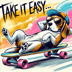 爆走！滑板小獵犬