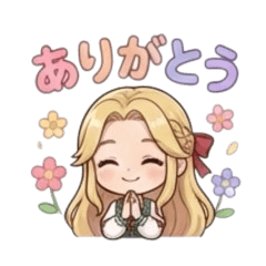 Original Fantasy RPG Girl Stickers Vol.7