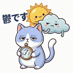 Tenki the Gloomy Cat: Low Energy Life