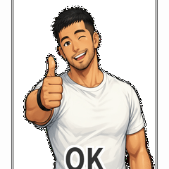 一個肌肉發達的男人溫柔地擁抱你