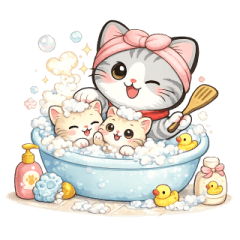 Cheeky Tabby Cat Moods