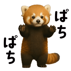 Moves! red panda baby 2