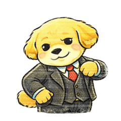 Golden Retriever Wants to Be CEO.