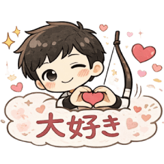 Cute Kyudo Guy Sticker