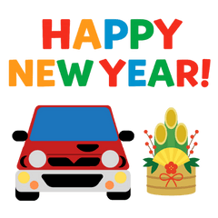 Polite Everyday Kei Car Stickers