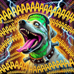 ลาบราดอร์ × แฟรงเกนสไตน์