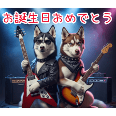 [お誕生日おめでとう専用]ロックンハスキー