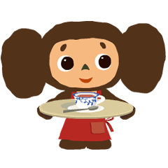 Cheburashka: Animated Stickers