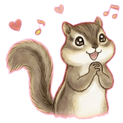 Cute chipmunk you can use every day