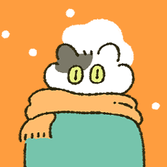 哈囉奇奇冷冷冬天的懶懶日常