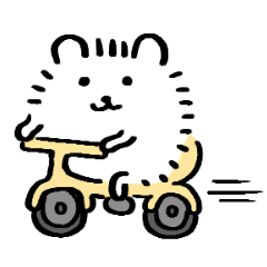 シミョは子犬です。