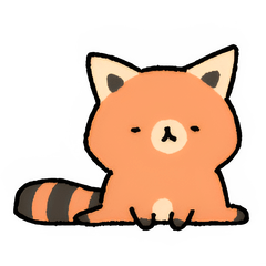 칠프렌즈: 멍때리는 레서판다 (ko)