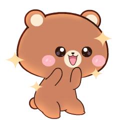 Bear Choco : Animated Stickers