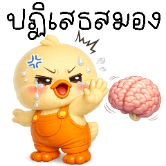 เป็ดน้อย : ชุดเอี้ยมส้ม (Big)