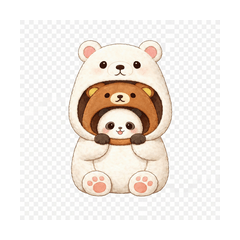 Shirokuma Panda Daily Life