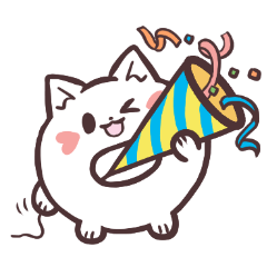 ドーナツ猫【橙玉屋】スタンプ