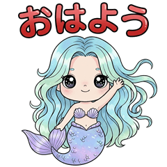 สติกเกอร์นางเงือก 2