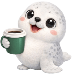 Seal cute cuteeeeeee (No text)