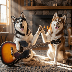 [アレンジ用]ロックンハスキー