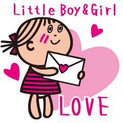 気持ちを伝える＊Little Boy and Girl