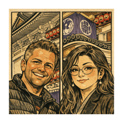 Canada & Japan Couple