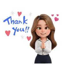 Office girl with brown hair