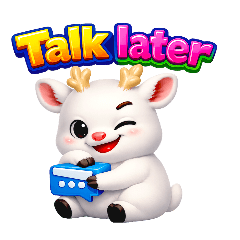 น้องกวางชิบิ 3D คำอังกฤษน่ารัก