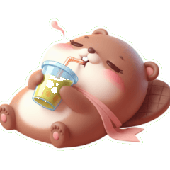 Chubby Otter is Spacing Out  Do Not