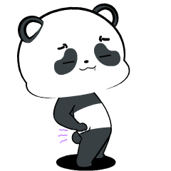 Lovely Panda 3 : Effect stickers
