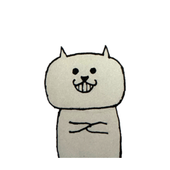 懶懶灰貓表情