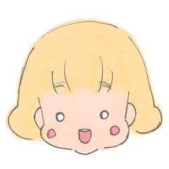 crayons girl sticker