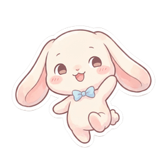 Gentle Little Bunny Daily Stickers