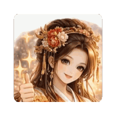 古裝美女動態貼圖