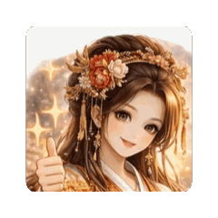 Fantasy Chinese Beauty Stickers