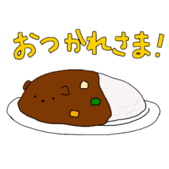 Chill Food Friends Sticker