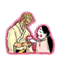 鬼さん、お福さんのバレンタイン！