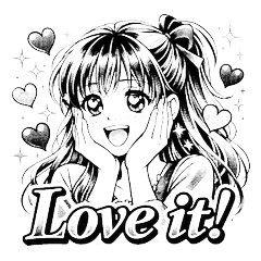 Dramatic Shojo Manga Stickers Vol.3
