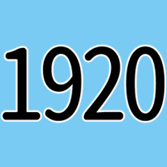 Numbers 1920-1959