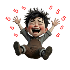 Creepy Cute Little Boy